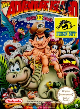 Adventure Island Part II, The (Europe) box cover front